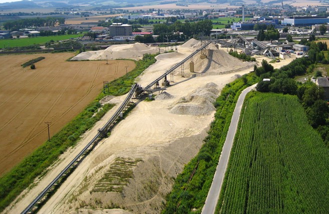 Mohelnice - foto z dronu